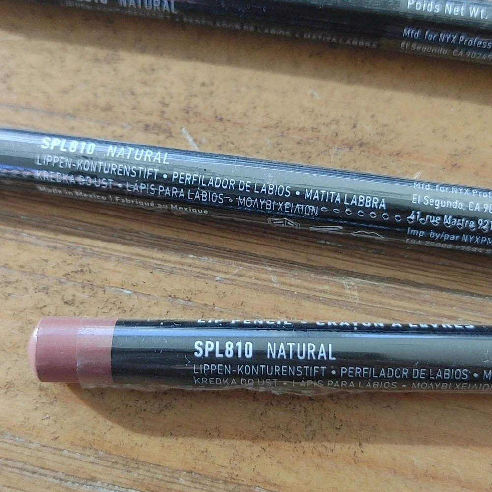 NYX Lip Pencil Set Of 5 Pencils